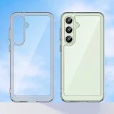 Silikónové puzdro s gélovým rámom pre Samsung Galaxy S24 FE Outer Space Case – priehľadné 3