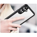Husă cu cadru flexibil pentru Samsung Galaxy A36 Outer Space Case - negru 5