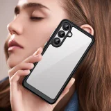 Husă cu cadru flexibil pentru Samsung Galaxy A36 Outer Space Case - negru 6