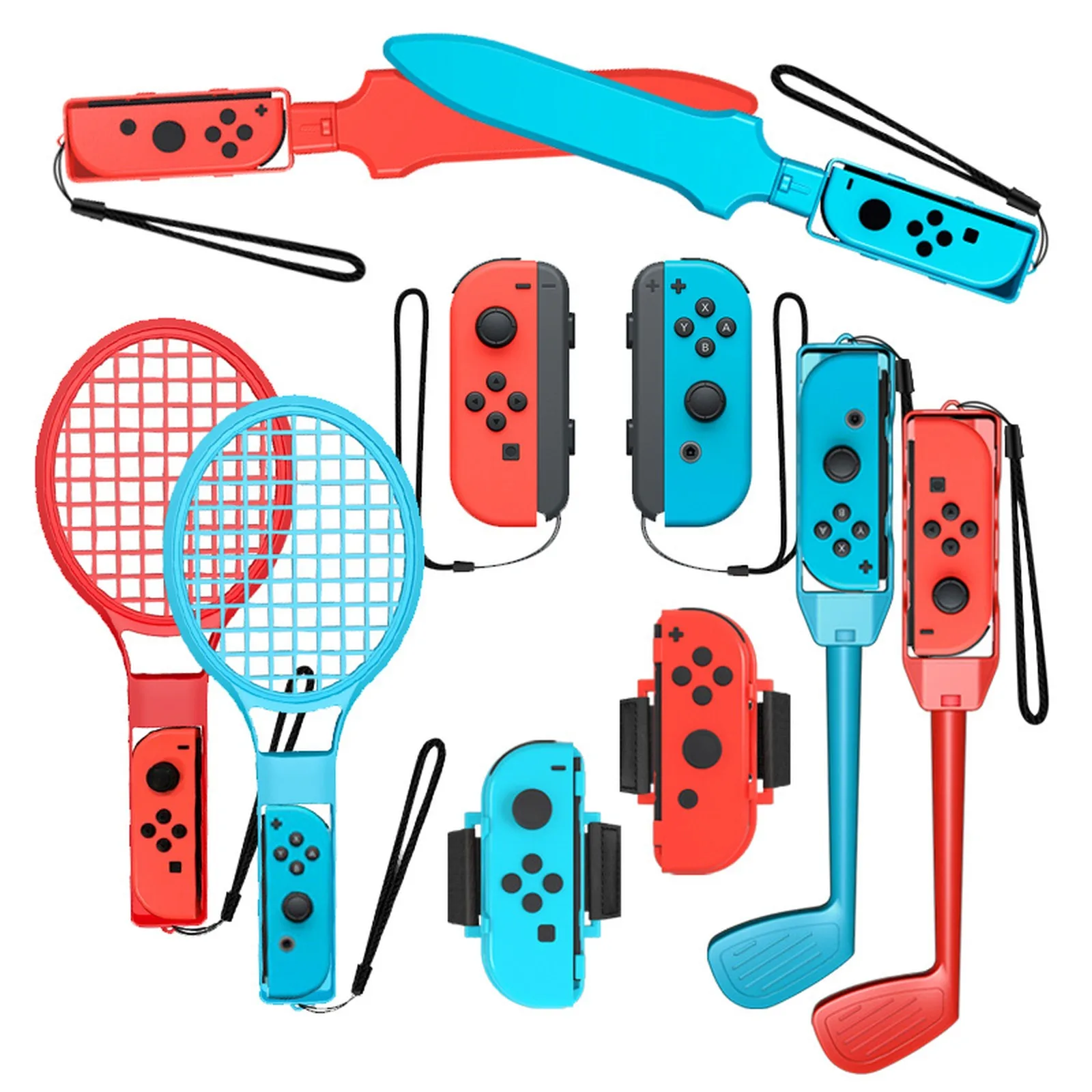 10 az 1-ben családi tartozékkészlet Nintendo Switch sportokhoz