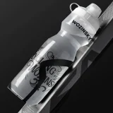 750ml kerékpáros vizes palack - átlátszó 5