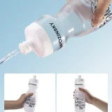 750ml kerékpáros vizes palack - átlátszó 6