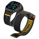 Athlex Air Apple Watch 44 / 45 / 46 / 49 mm Armband – Schwarz
