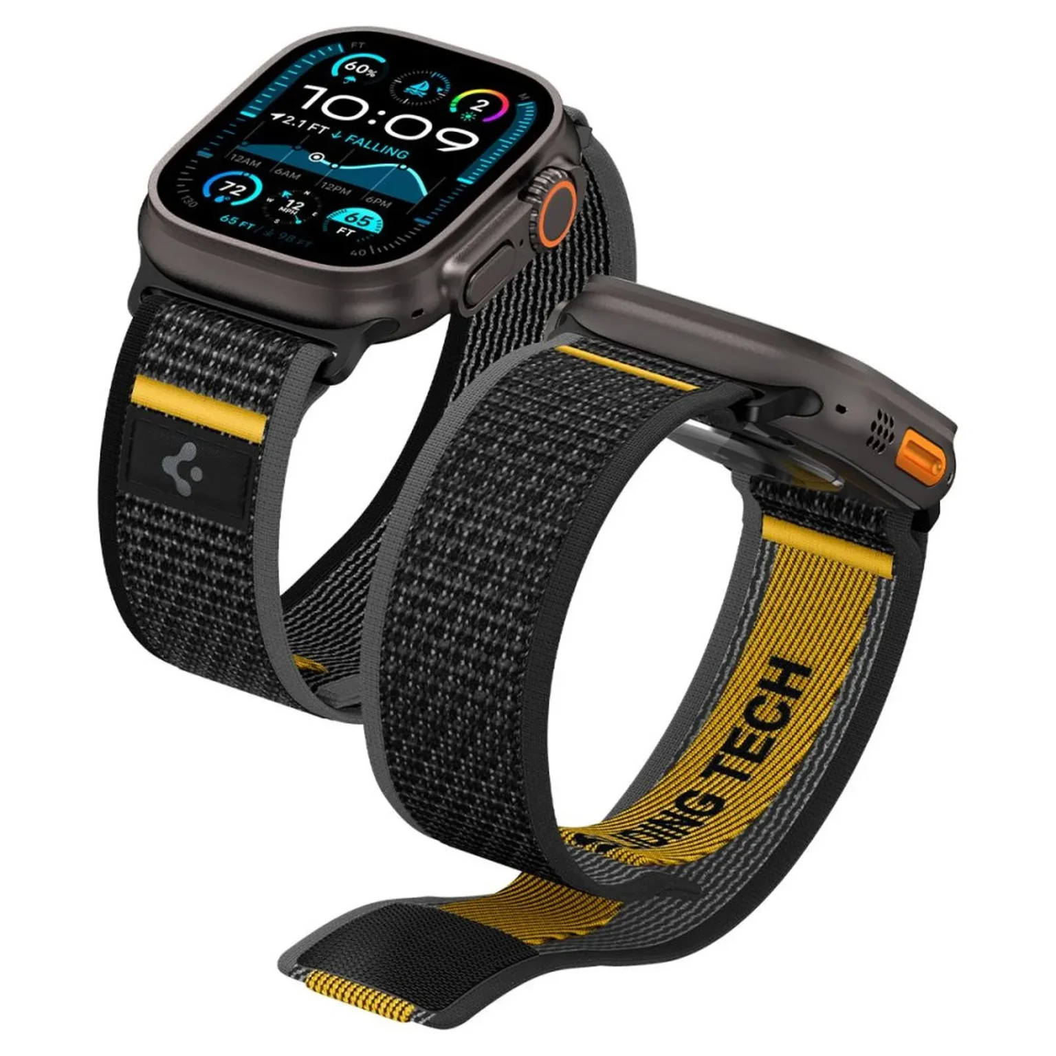 Athlex Air Apple Watch 44 / 45 / 46 / 49 mm Armband – Schwarz Athlex Air Apple Watch 44 / 45 / 46 / 49 mm Armband – Schwarz