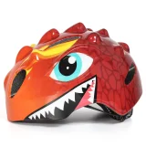 Leichter Kinder-Fahrradhelm 50–54 cm – roter Drache 3