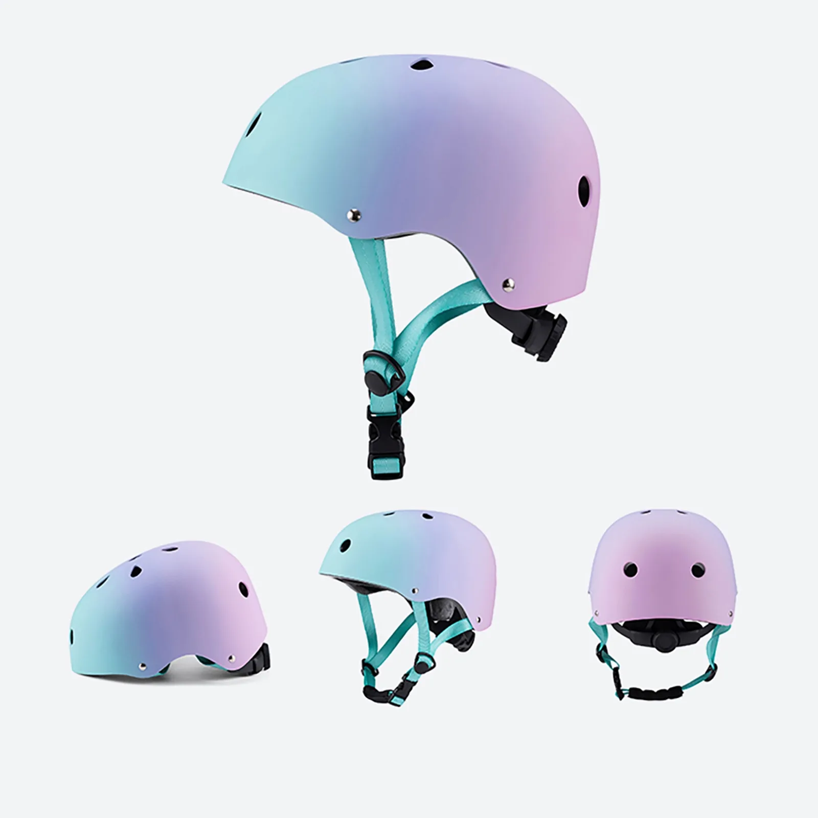BMX i scooter kaciga, 54-58 cm - ružičasti gradient 5