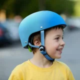 Kask rowerowy BMX hulajnoga 54-58 cm - gradient niebieski 6