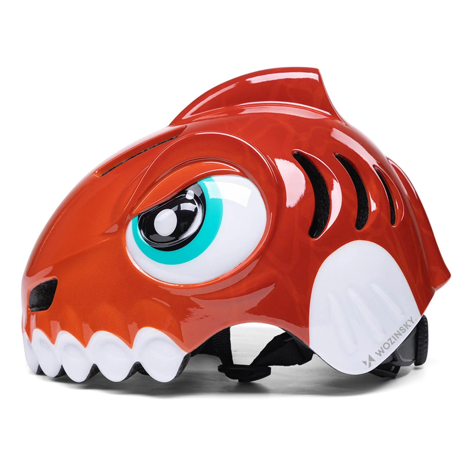 Dječja biciklistička kaciga 52-56 cm - crveni dinosaur 4