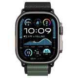 Apple Watch 44 / 45 / 46 / 49 mm Armband – schwarz und grün 4