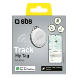 Track My Tag univerzális nyomkövető kulcsokhoz és bőröndökhöz - fehér 2