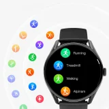 Watch GT AMOLED IPX8 280mAh sportos okosóra - Fekete 6