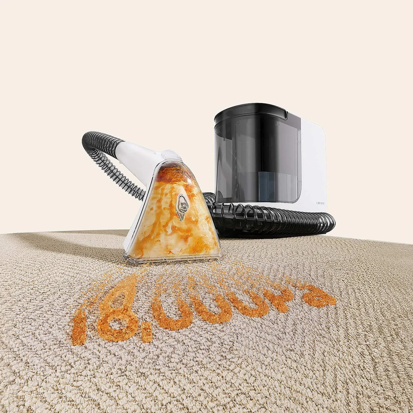 UWANT Y200 600 W Teppich- und Polsterreinigungsstaubsauger – Weiß 9