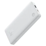 Airpow Lite 10000mAh 15W Power Bank with 30cm USB-A to USB-C Cable - White
