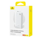 Airpow Lite 10000mAh 15W Power Bank with 30cm USB-A to USB-C Cable - White 4