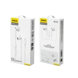 X14PROL-W1 iPhone Lightning kabelgebundene In-Ear-Kopfhörer – Weiß 4