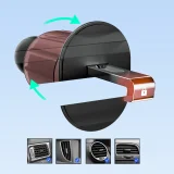 Klemna automobilska držač za pametne telefone za ventilaciju - crna 4