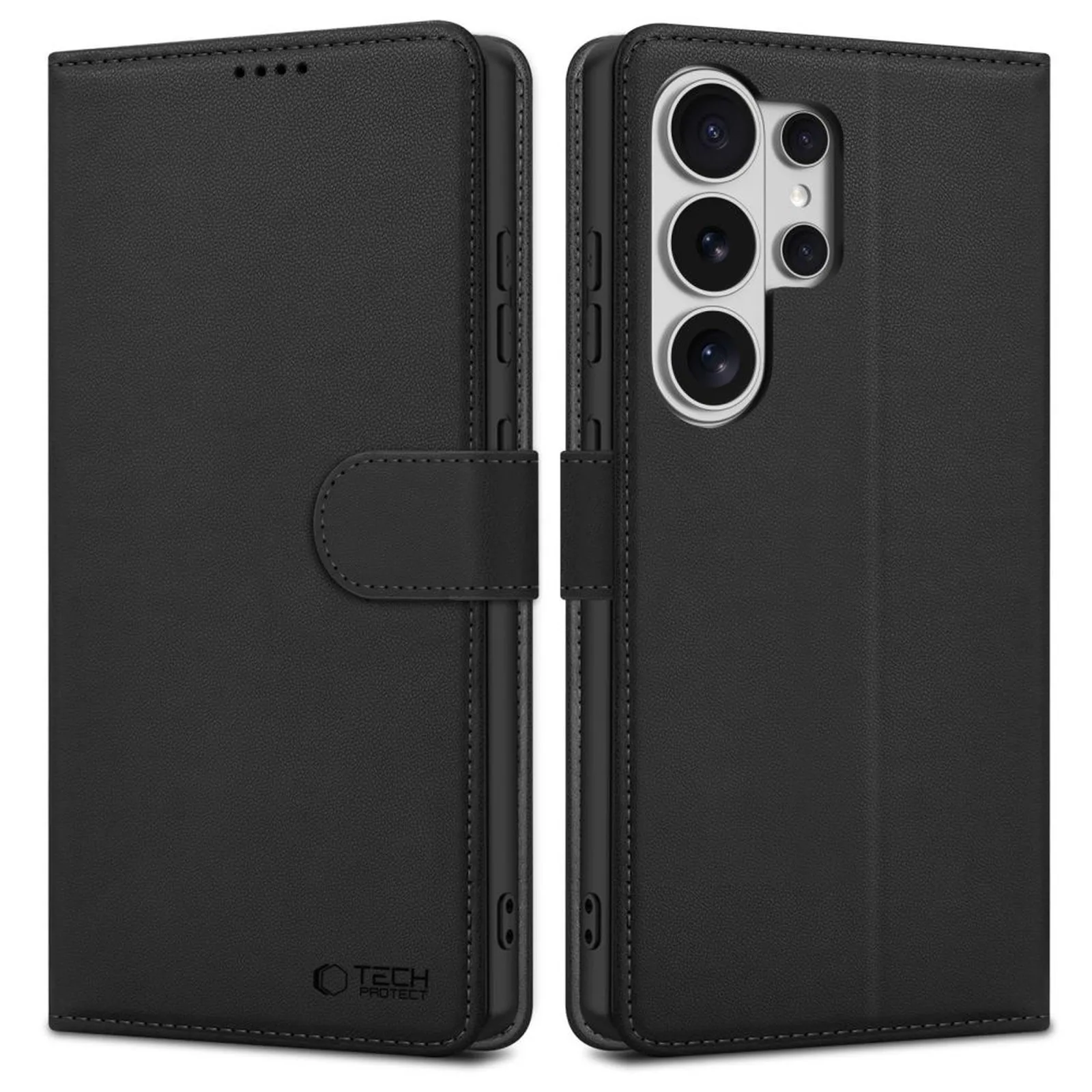 Zárható tok állvánnyal Samsung Galaxy S26 Ultra Wallethez - fekete
