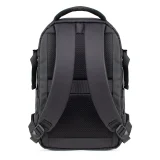 Rucsac de călătorie pentru avion cu buzunar pentru laptop, 20L, 40x20x25 cm - negru 3