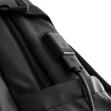 Rucsac de călătorie pentru avion cu buzunar pentru laptop, 20L, 40x20x25 cm - negru 9