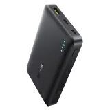 10000mAh 22.5W EnerFill FP21 Power Bank USB-A és USB-C porttal és USB-C kábellel - fekete színben 2