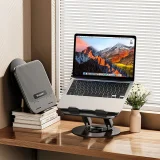 Drehbarer Ständer für Laptop oder Tablet – schwarz 4