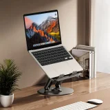 Drehbarer Ständer für Laptop oder Tablet – schwarz 5