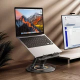 Drehbarer Ständer für Laptop oder Tablet – schwarz 6