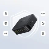 4x USB-C, 2x USB-A 120W stanica za punjenje - crna 11