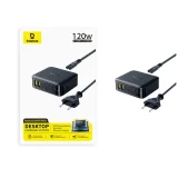 4x USB-C, 2x USB-A 120W stanica za punjenje - crna 3