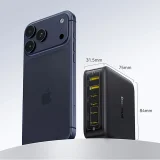 4x USB-C, 2x USB-A 120W stanica za punjenje - crna 8