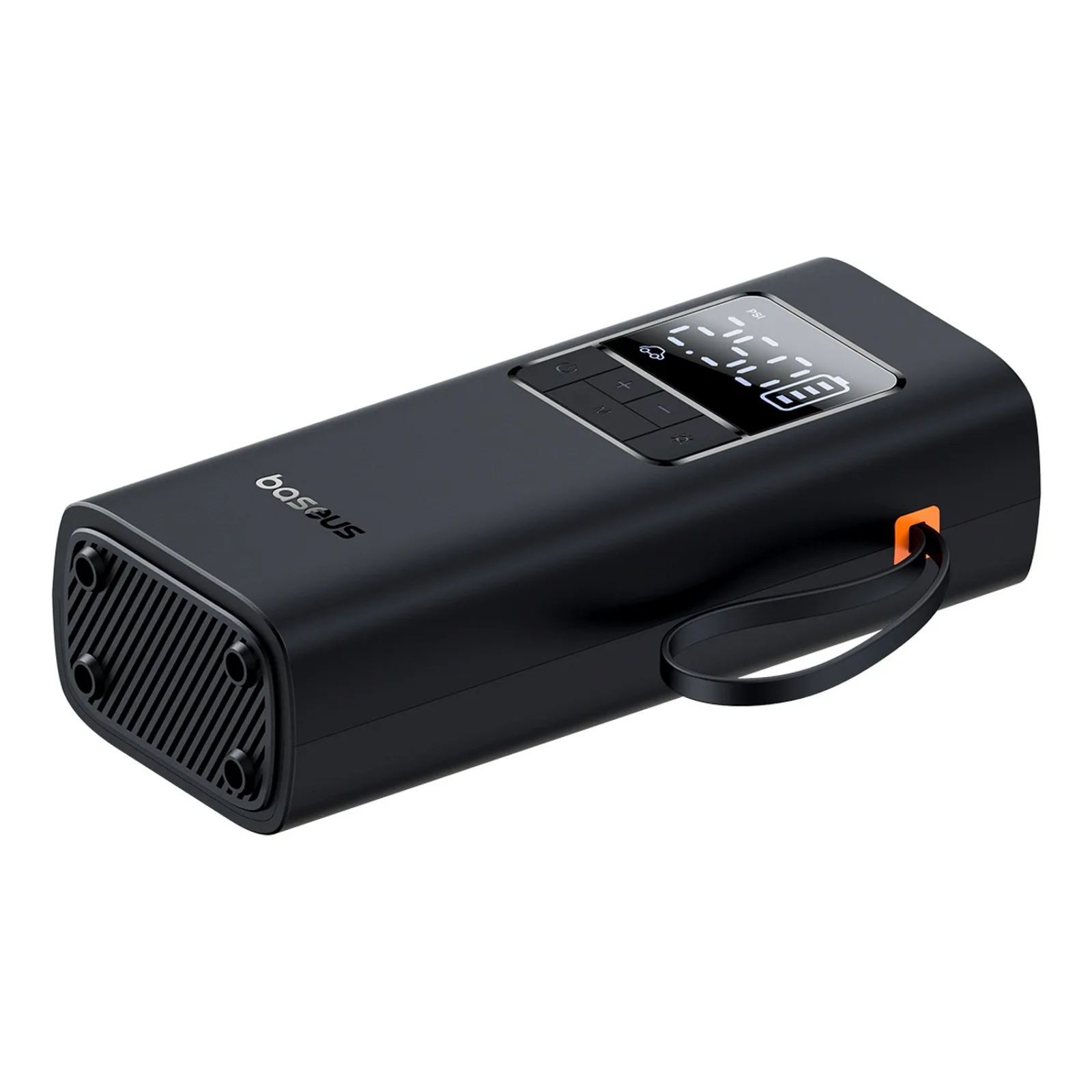 Cordless air compressor with display, 50W, 4000mAh - black 3