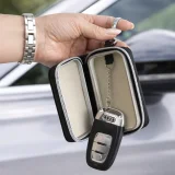 Diebstahlschutzhülle für RFID-Autoschlüssel mit Faraday-Käfig – schwarz 3