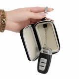 Diebstahlschutzhülle für RFID-Autoschlüssel mit Faraday-Käfig – schwarz 6