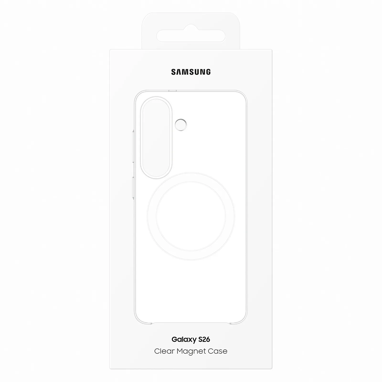 Samsung Galaxy S26 tok Samsung átlátszó mágneses tok MagSafe - átlátszó 3