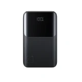 20000mAh 22.5W USB-A USB-C Power Bank kijelzővel JR-QP192 Mini - Fekete 2