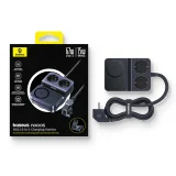 6-u-1 bežična stanica za punjenje USB-A, USB-C, 2x AC utičnice, 67W - crna 5