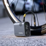 Pumpa za električni bicikl s zaslonom, 1500 mAh, 150 psi, 45 W - crna 10