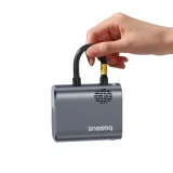 Pumpa za električni bicikl s zaslonom, 1500 mAh, 150 psi, 45 W - crna 5