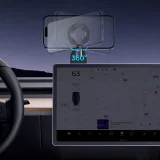 MagSafe magnetski držač za pametne telefone za automobilsku instrumentnu ploču - crni 8