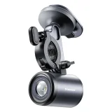 2-in-1 3000mAh 660 lm IP68 LED Smartphone Bike Mount cu lumină reîncărcabilă - negru și gri