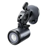2-in-1 3000mAh 660 lm IP68 LED Smartphone Bike Mount cu lumină reîncărcabilă - negru și gri 2