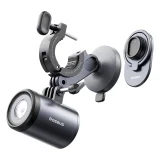 2-in-1 3000mAh 660 lm IP68 LED Smartphone Bike Mount cu lumină reîncărcabilă - negru și gri 4