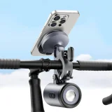 2-in-1 3000mAh 660 lm IP68 LED Smartphone Bike Mount cu lumină reîncărcabilă - negru și gri 8