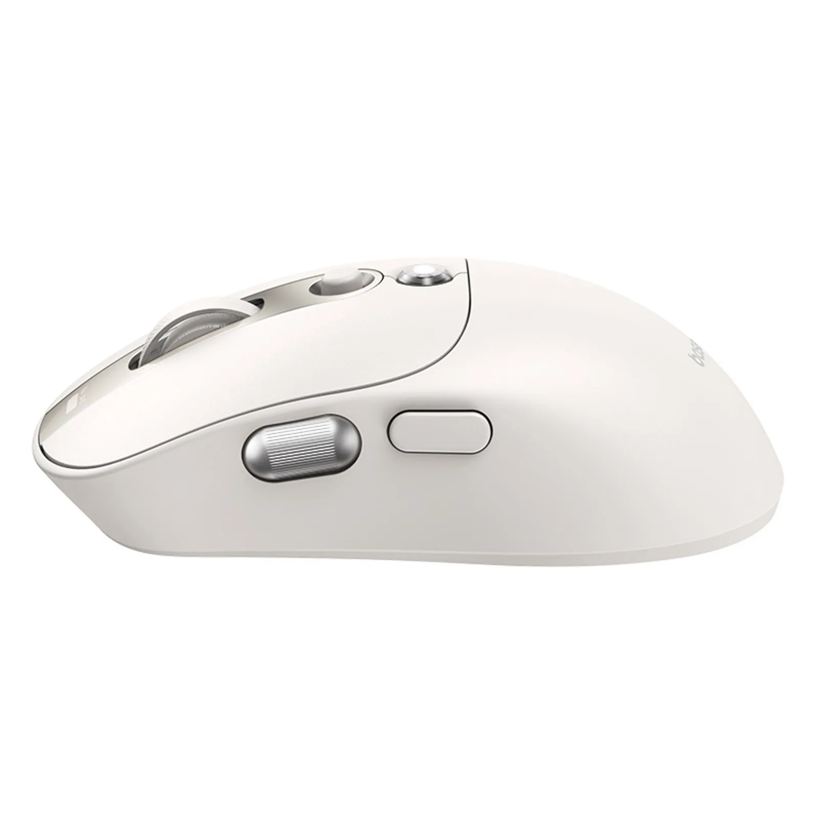 Drahtlose Maus mit Akku, Akkustandsanzeige, 4000 DPI, 800 mAh, 2,4 GHz, BT – weiß 6