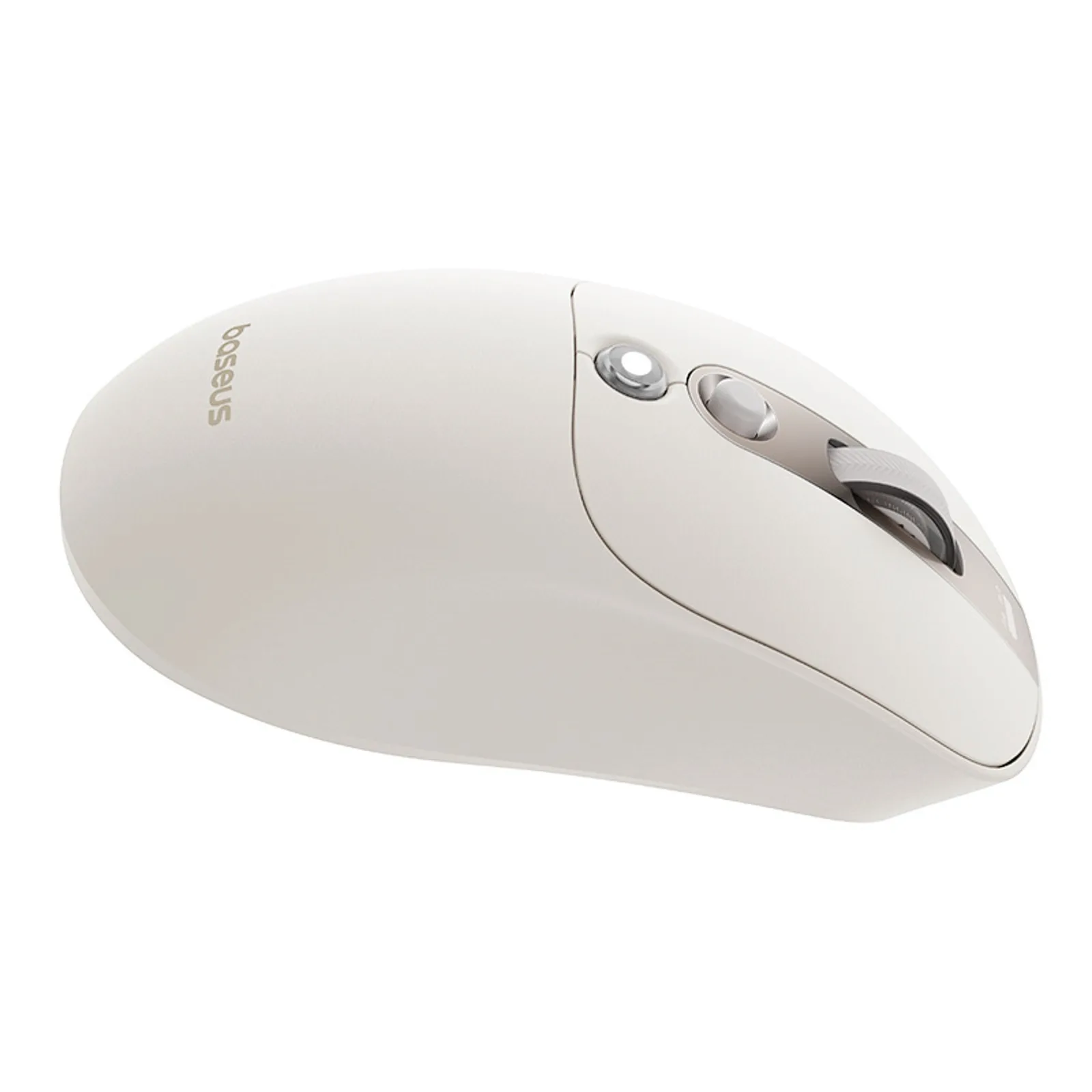 Drahtlose Maus mit Akku, Akkustandsanzeige, 4000 DPI, 800 mAh, 2,4 GHz, BT – weiß 7
