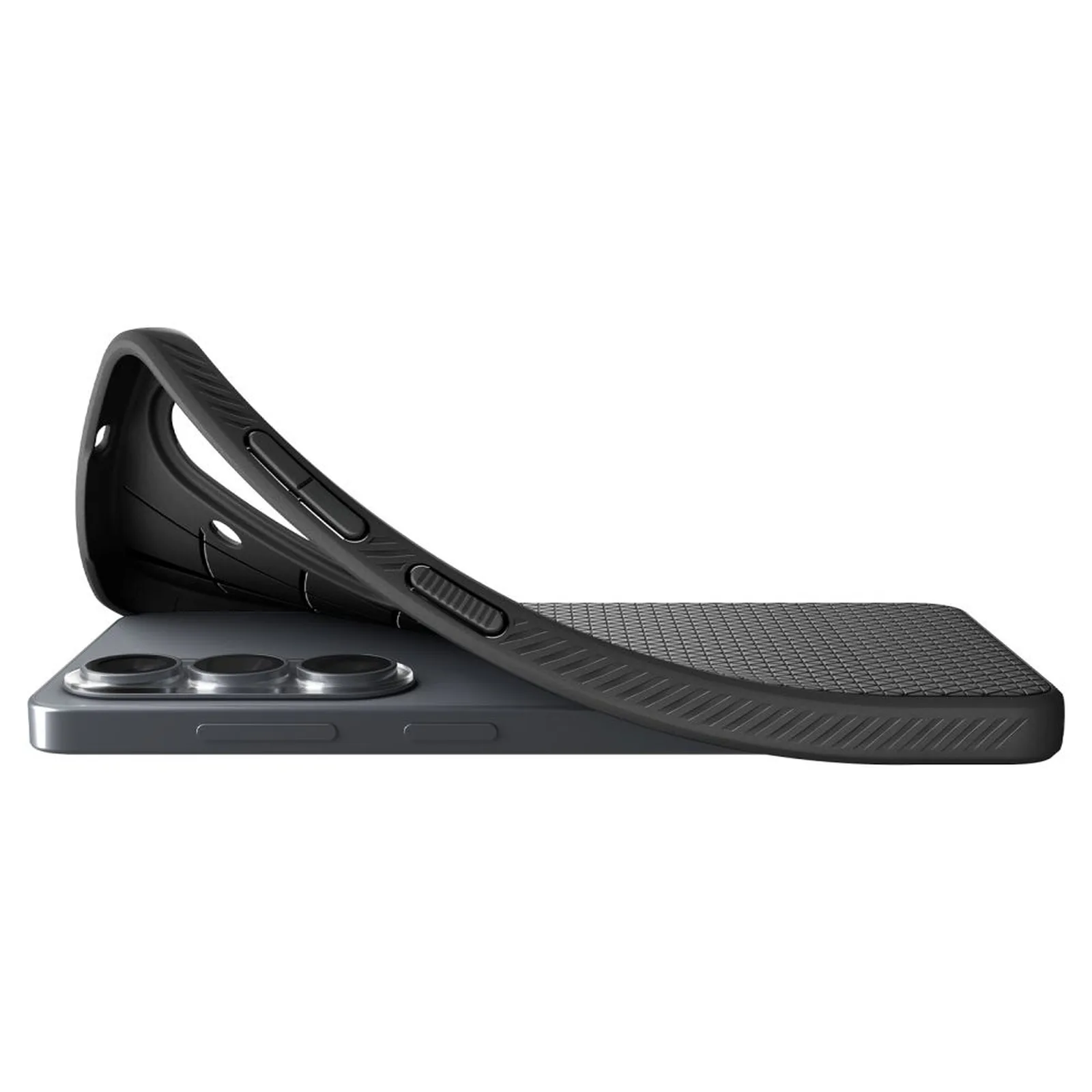 Etui pokrowiec na Samsung Galaxy S26 Liquid Air - czarny 3