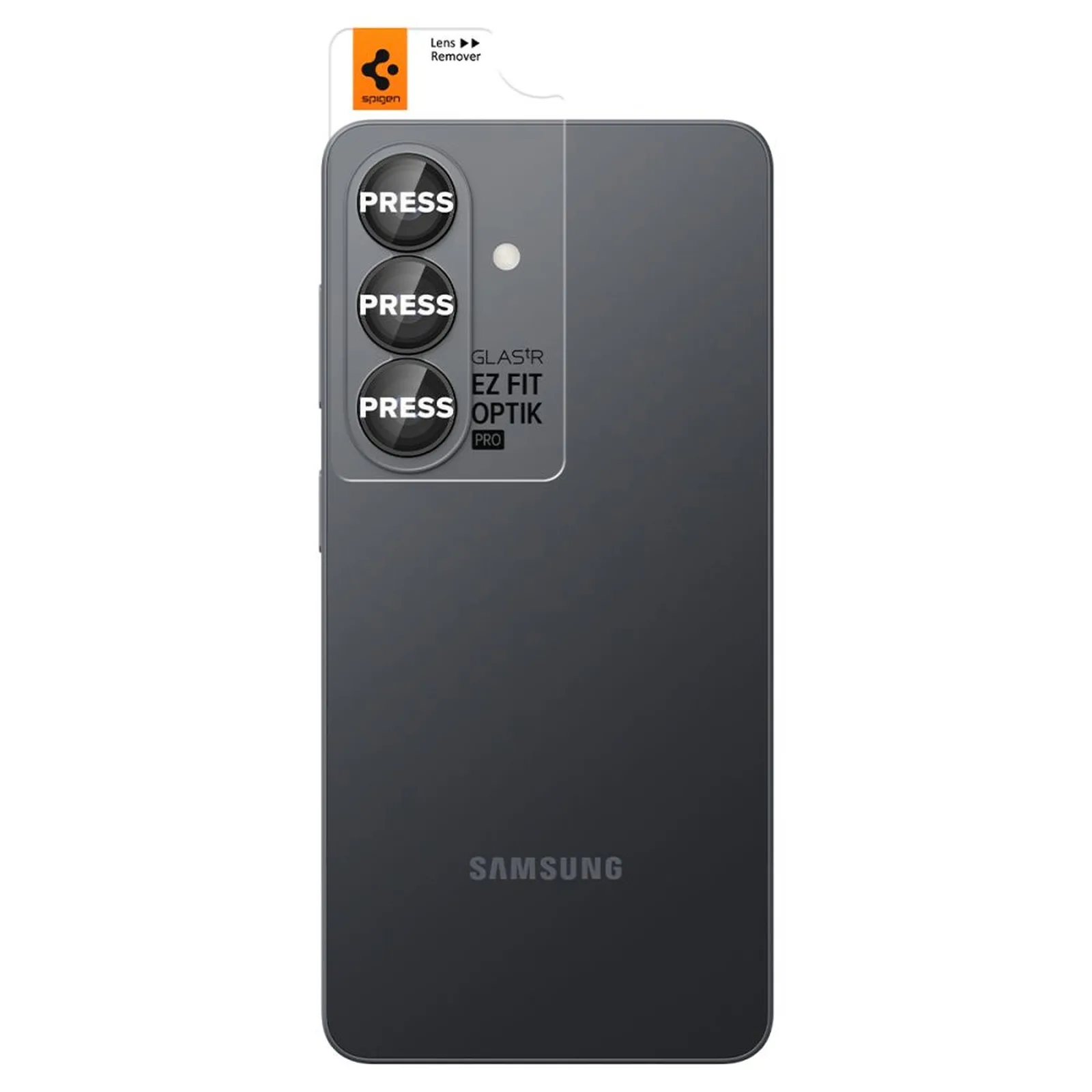 Capac cameră foto pentru Samsung Galaxy S26 Glas.Tr Ez Fit Optik Pro HD negru - 2 buc. 2