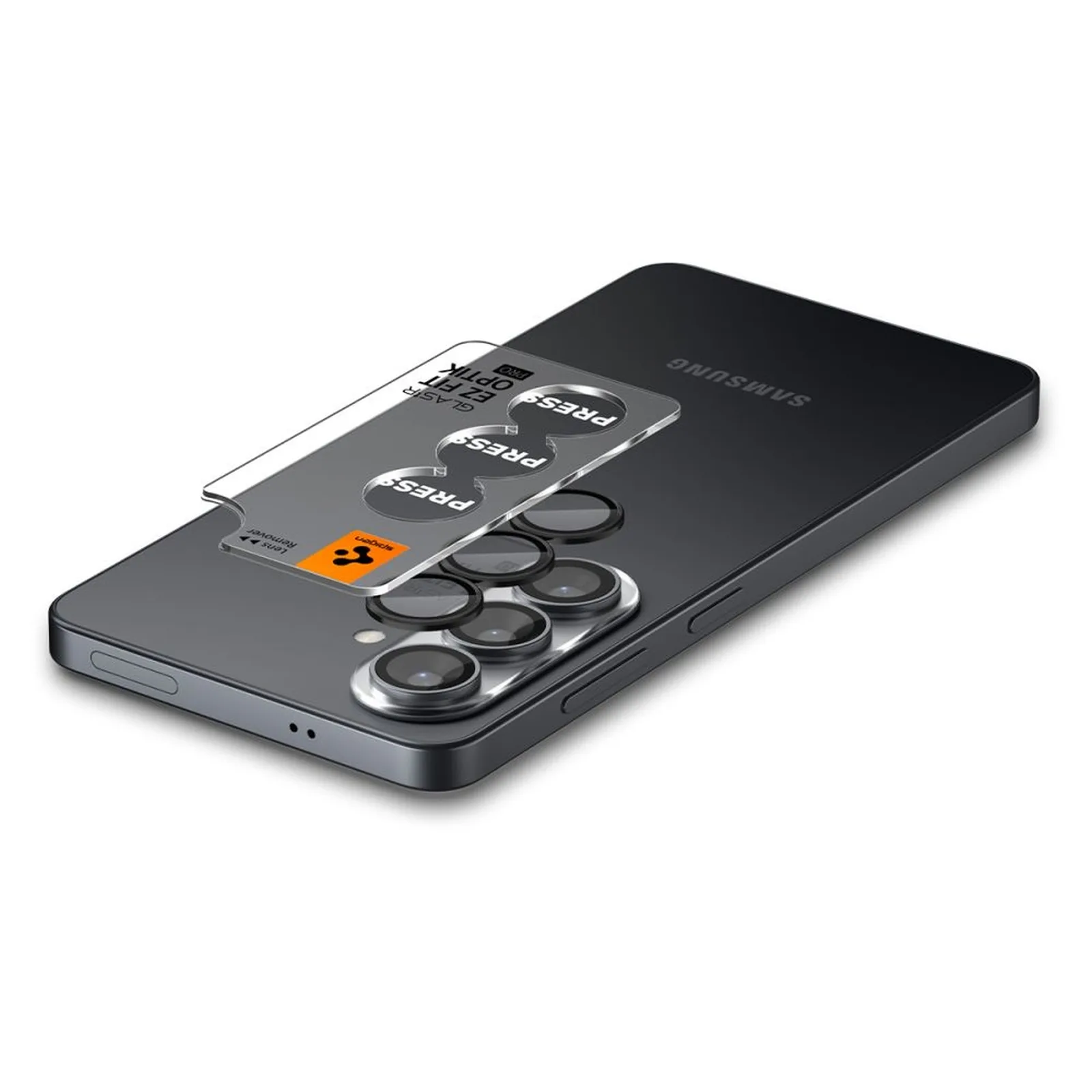 Capac cameră foto pentru Samsung Galaxy S26 Glas.Tr Ez Fit Optik Pro HD negru - 2 buc. 5