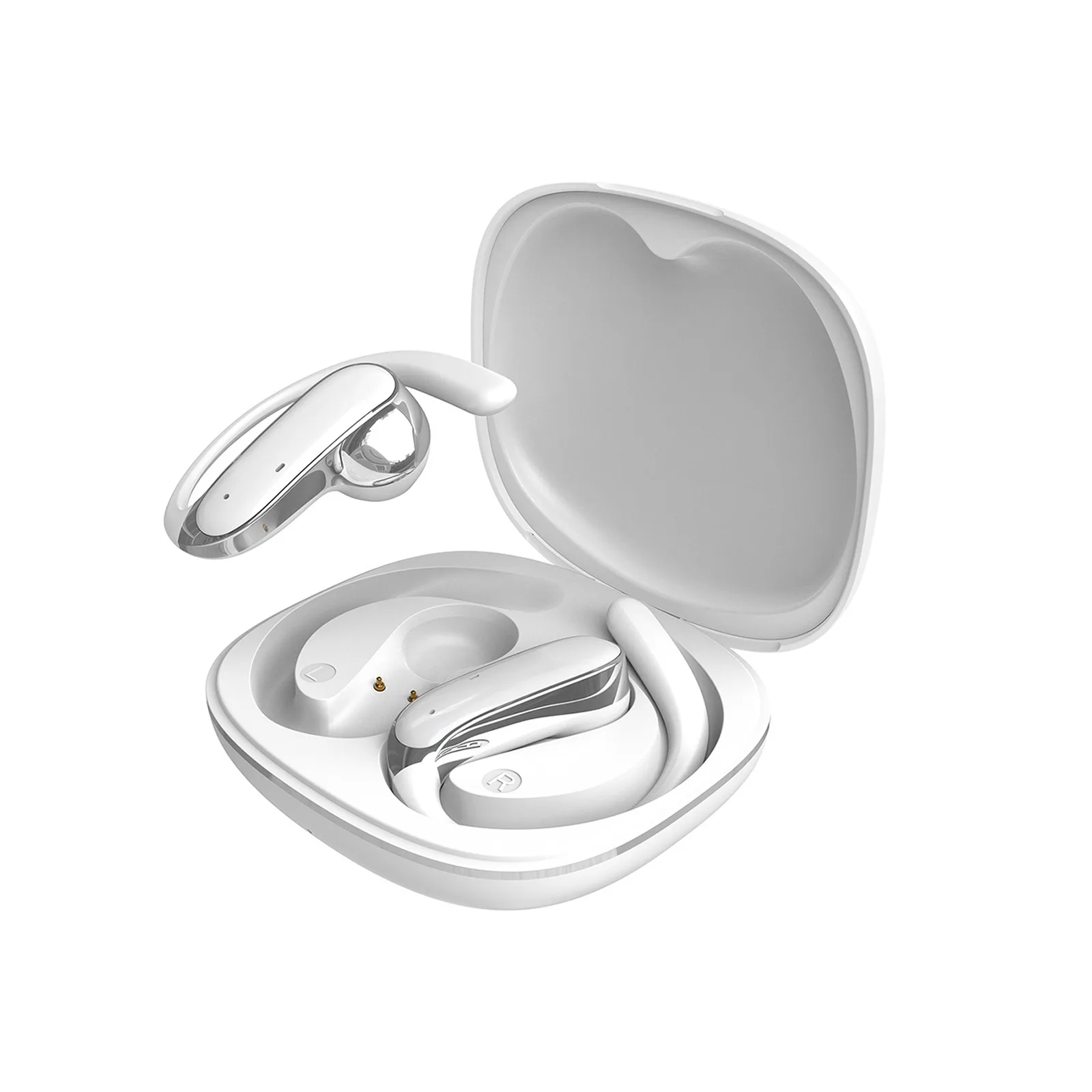 U17Z Bluetooth OWS vezeték nélküli, fülre helyezhető fejhallgató – fehér