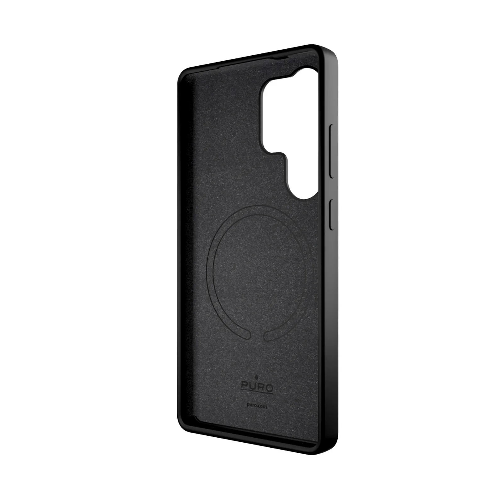Husă din silicon pentru Samsung Galaxy S25 Ultra Icon Mag MagSafe - negru 7